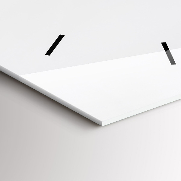 Vertical wall clock Sleeping cat and dog