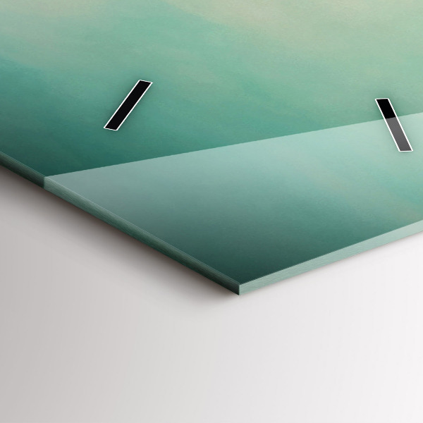 Vertical wall clock Chinese fantasy