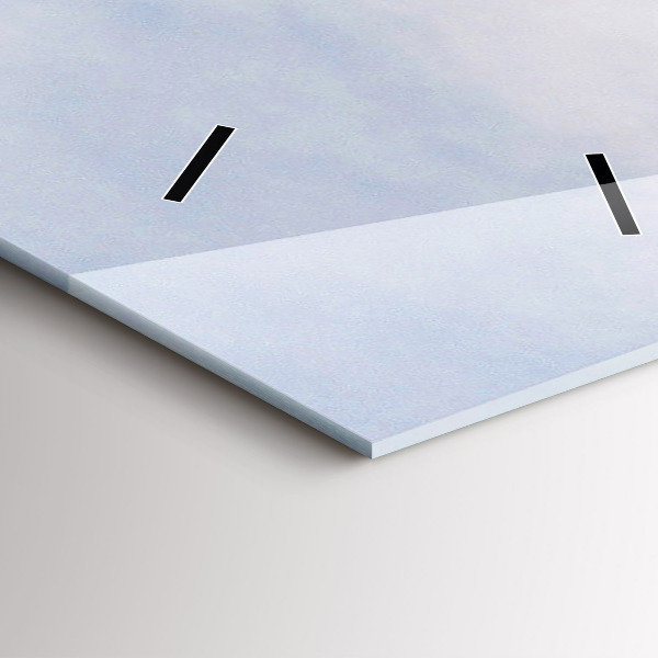 Vertical wall clock Vehicle in the Kamchatka desert