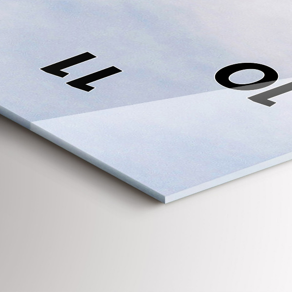 Vertical wall clock Vehicle in the Kamchatka desert