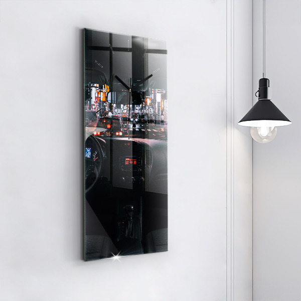 Vertical wall clock Car in Tokyo