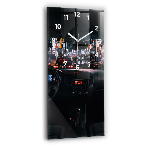 Vertical wall clock Car in Tokyo