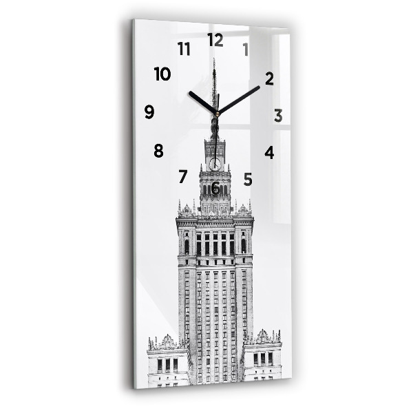 Vertical wall clock Palace of Culture and Science