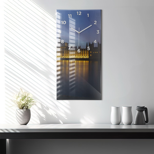 Vertical wall clock Winchester Palace London