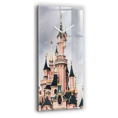 Vertical wall clock Disneyland Paris Castle