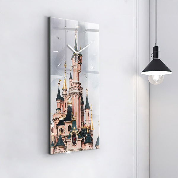 Vertical wall clock Disneyland Paris Castle