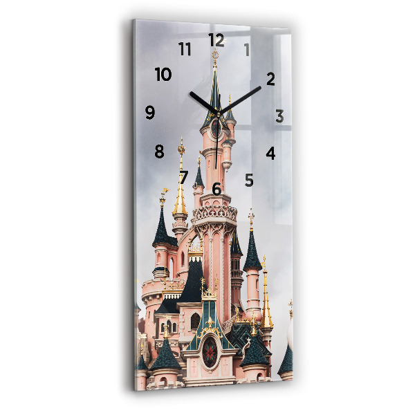 Vertical wall clock Disneyland Paris Castle