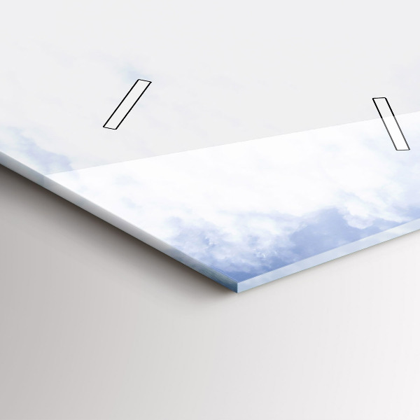 Vertical wall clock Morskie Oko in the Tatra Mountains