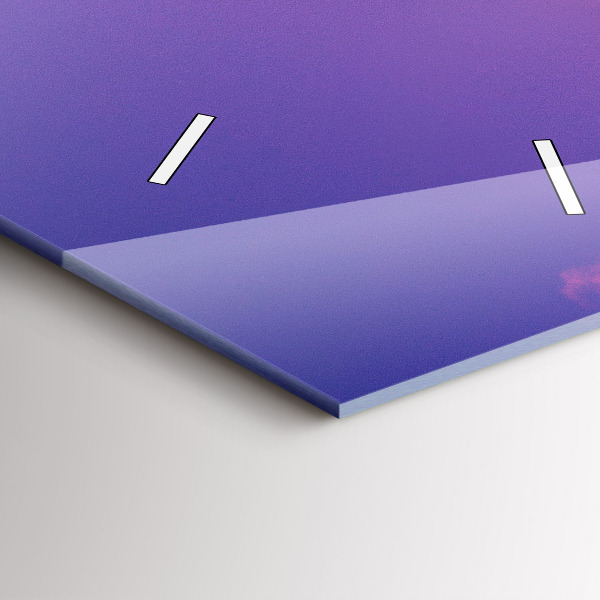 Vertical wall clock Skyscraper in Warsaw