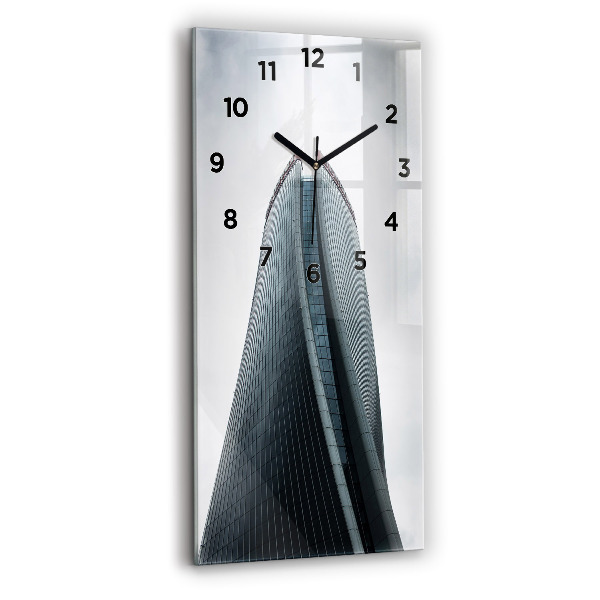 Vertical wall clock Skyscraper in Milan