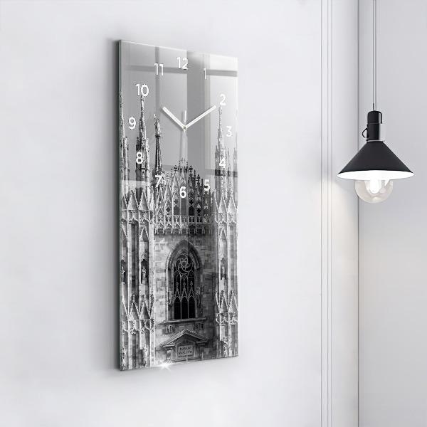 Vertical wall clock Milan Cathedral