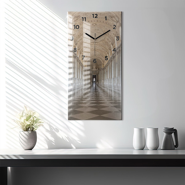 Vertical wall clock La Veneria Reale Museum
