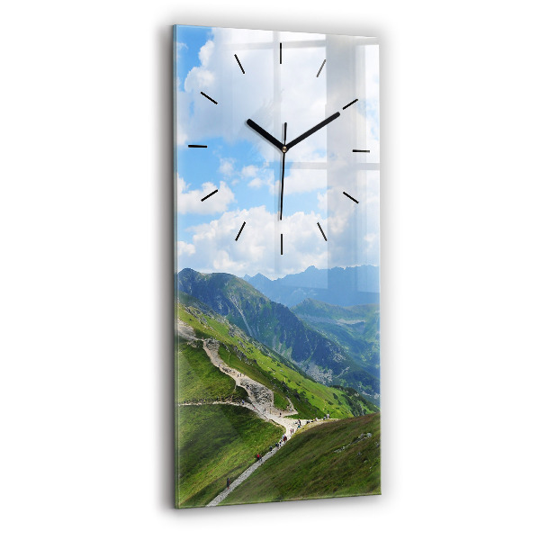 Vertical wall clock Kasprowy Wierch Zakopane