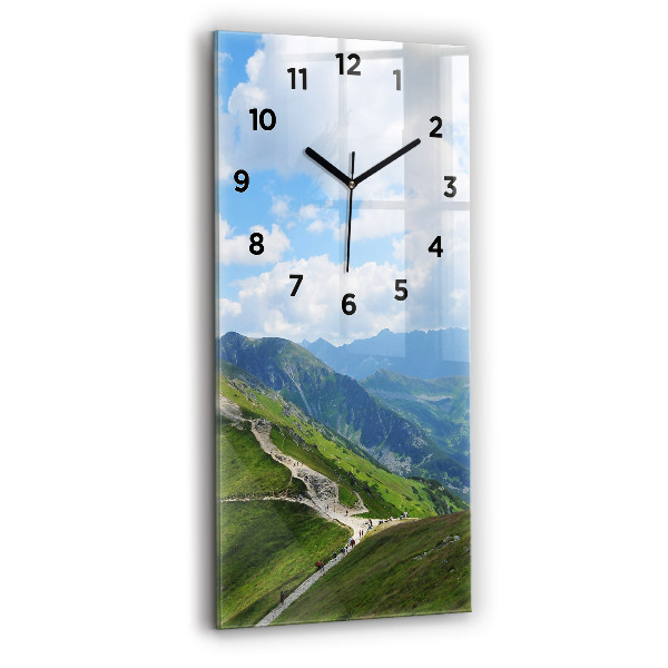 Vertical wall clock Kasprowy Wierch Zakopane