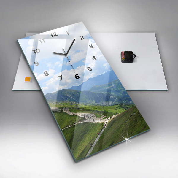 Vertical wall clock Kasprowy Wierch Zakopane