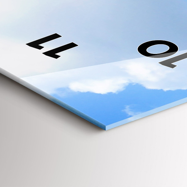 Vertical wall clock Kasprowy Wierch Zakopane