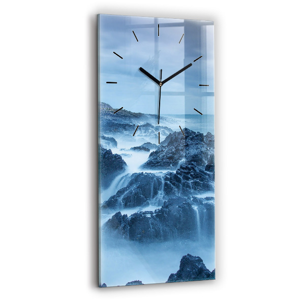 Vertical wall clock Lighthouse
