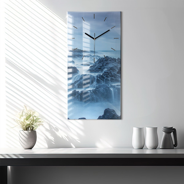 Vertical wall clock Lighthouse