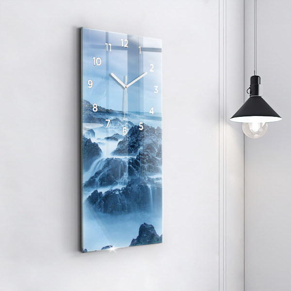 Vertical wall clock Lighthouse