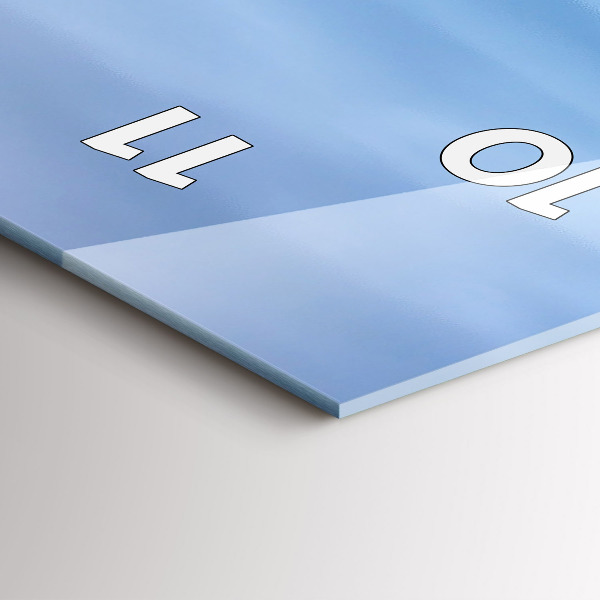 Vertical wall clock Lighthouse