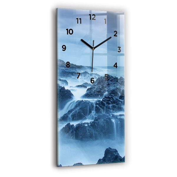 Vertical wall clock Lighthouse