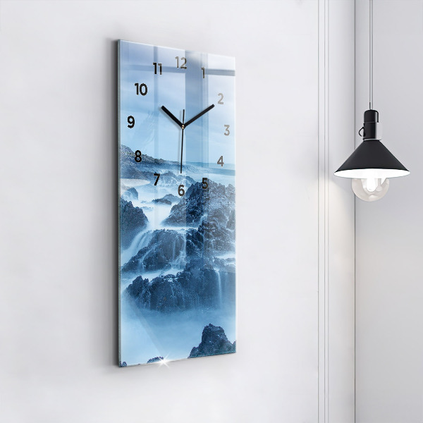 Vertical wall clock Lighthouse