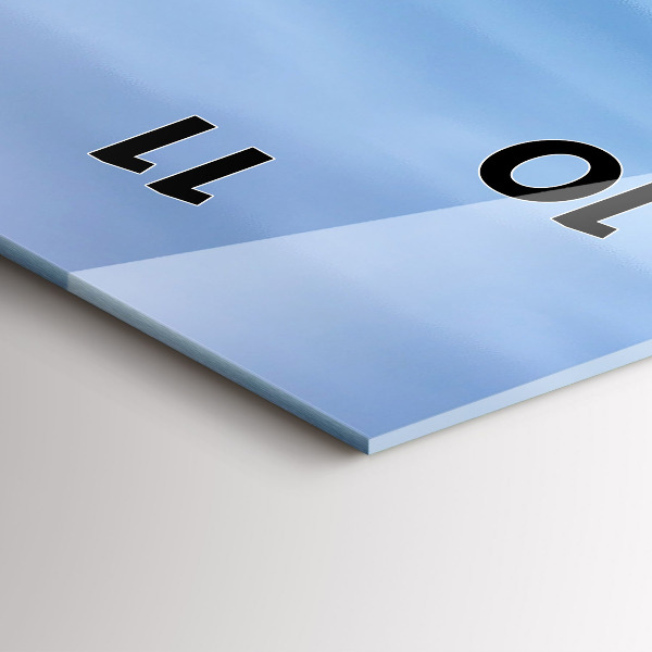 Vertical wall clock Lighthouse