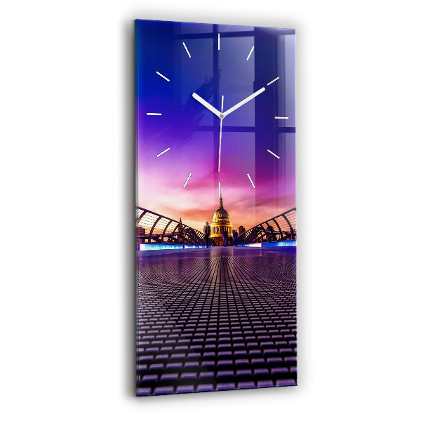 Vertical wall clock St. Paul's Cathedral