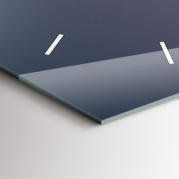 Vertical wall clock Rocky Yosemite Road