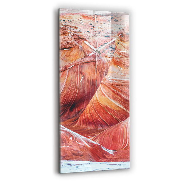 Vertical wall clock The Picturesque Grand Canyon