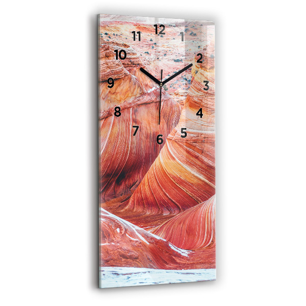 Vertical wall clock The Picturesque Grand Canyon