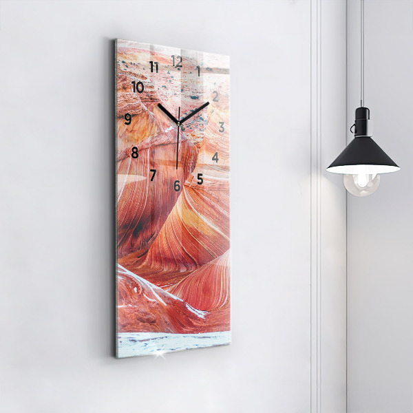 Vertical wall clock The Picturesque Grand Canyon