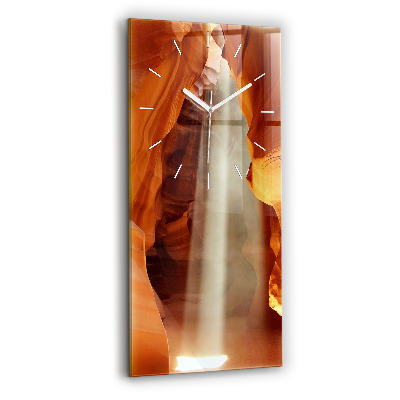 Vertical wall clock Desert Canyon