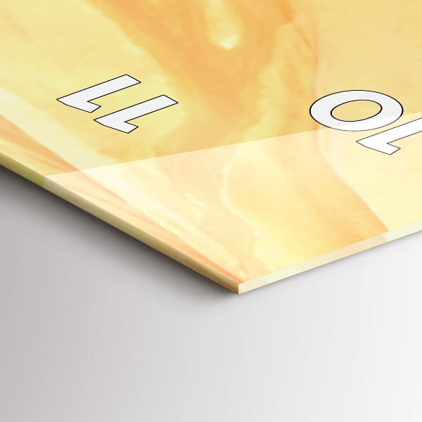 Vertical wall clock Antelope Canyon