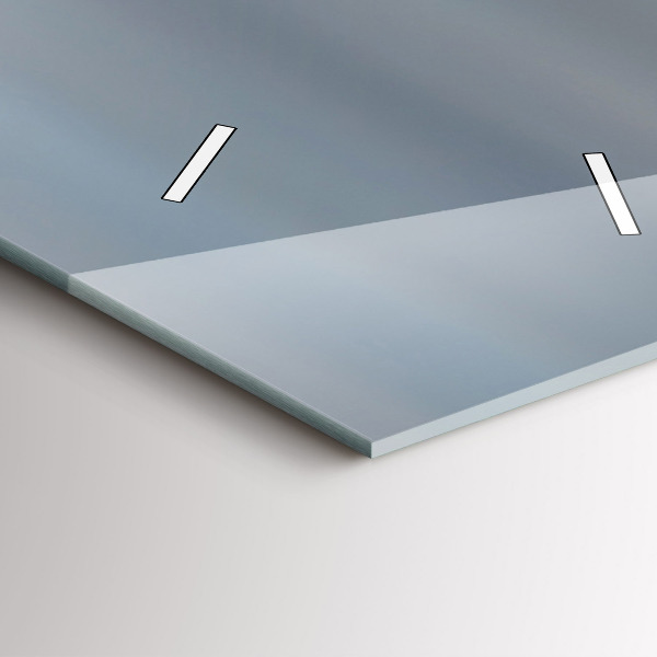 Vertical wall clock USA flag flying