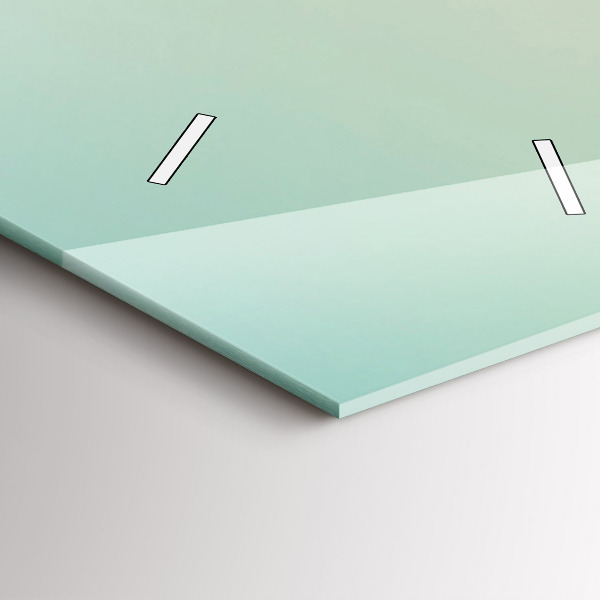 Vertical wall clock Palm trees in Malibu