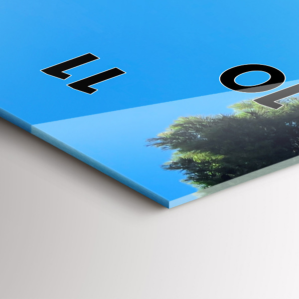 Vertical wall clock Costa Brava