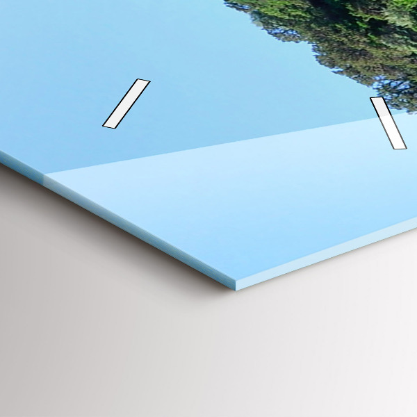 Vertical wall clock Underwater Cave