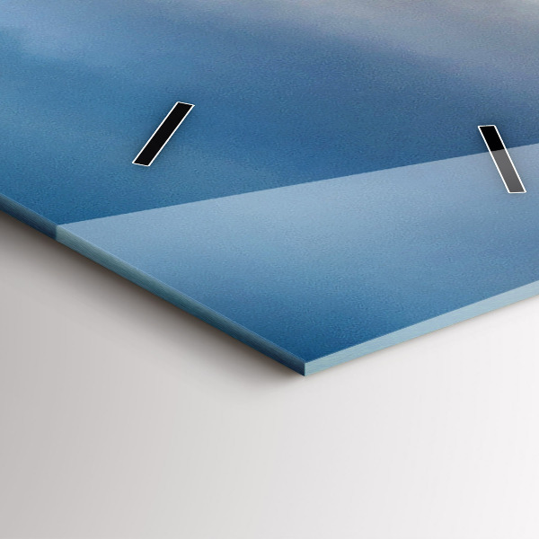 Vertical wall clock Lake Jokulsarlon Iceland