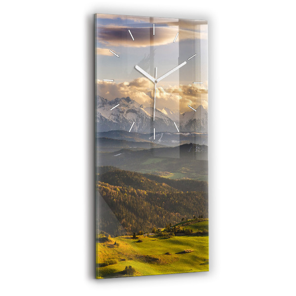 Vertical wall clock Pieniny – Wysoki Wierch