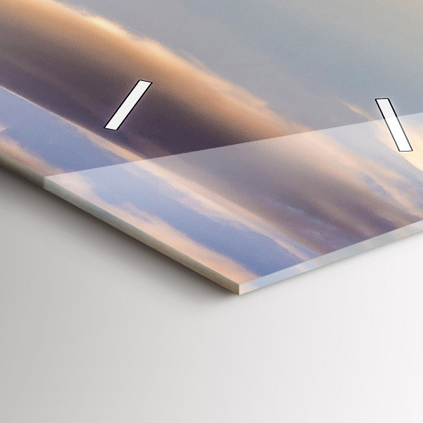 Vertical wall clock Pieniny – Wysoki Wierch