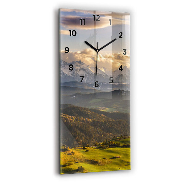 Vertical wall clock Pieniny – Wysoki Wierch
