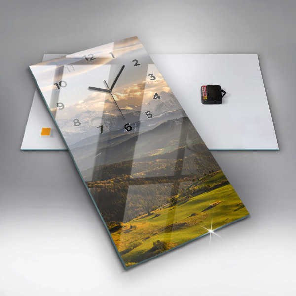 Vertical wall clock Pieniny – Wysoki Wierch