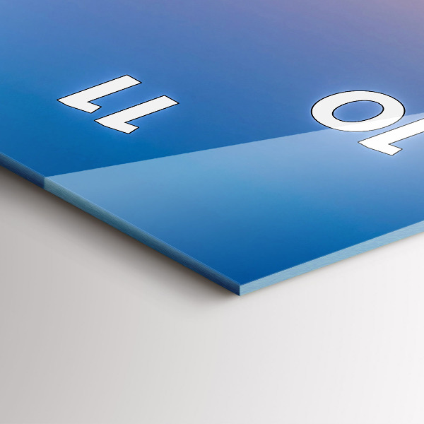 Vertical wall clock Hamburg City Hall