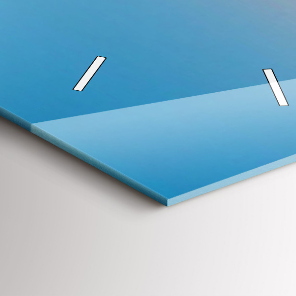 Vertical wall clock Mountains in San Antonio USA