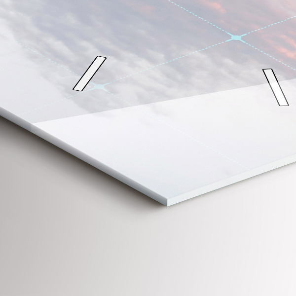 Vertical wall clock Skyscrapers in Philadelphia