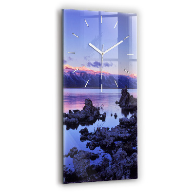 Vertical wall clock Lake California