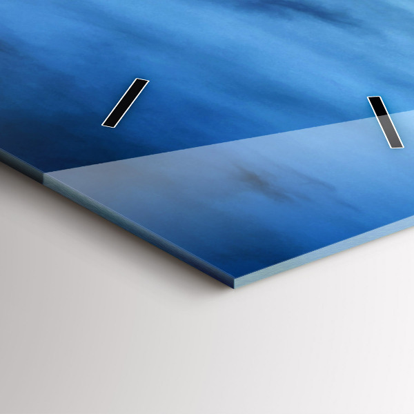 Vertical wall clock Temple in Bangkok Thailand