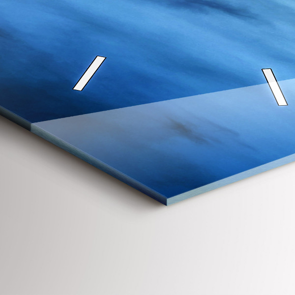 Vertical wall clock Temple in Bangkok Thailand