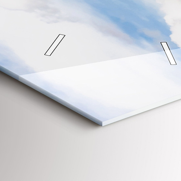 Vertical wall clock Island in Thailand